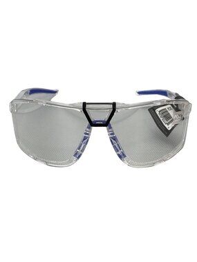 Kreedom Polycarbonate Lens Safety Glasses UV Protection Clear and Blue Frame NEW